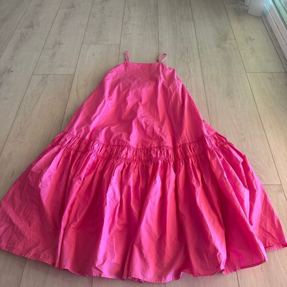 BANANA REPUBLIC-POPLIN MAXI DRESS size XXS